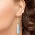 Pendientes en plata con Calcedonia azul (KM by Juwelo)