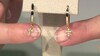 Pendientes en plata con Zircón