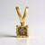 Ciondolo in oro con Diamante Cognac d'Argyle I3 (Mark Tremonti)