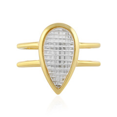 Anello in argento con Quarzo Bianco