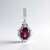 Ciondolo in argento con Umbalite