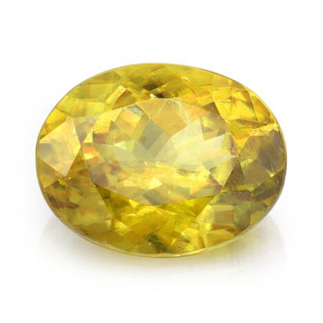 Piedra preciosa con Esfena