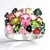 Anillo en plata con Turmalina rosa de Brasil (de Melo Essence)