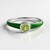 Anello in argento con Peridoto