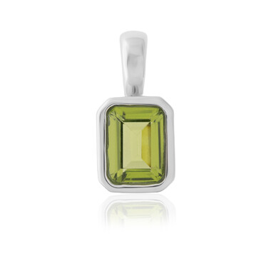 Peridot-Silberanhänger (CUSTODANA)