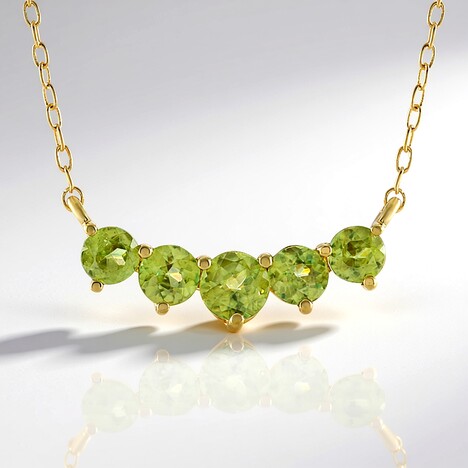Collana in argento con Sfene