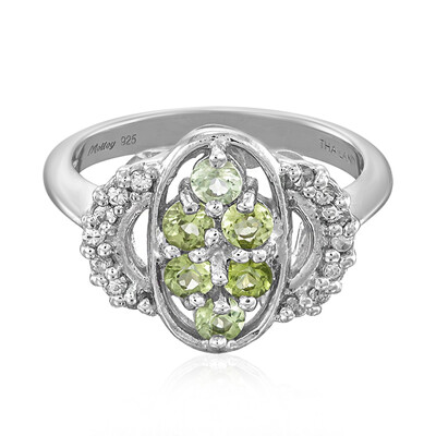 Anello in argento con Tormalina Paraíba