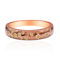 Anello in oro con Diamante Rose de France SI1 di Argyle