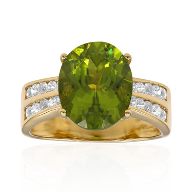 Bague en argent et Péridot