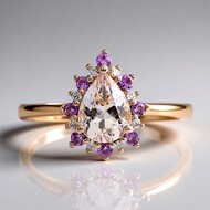 AAA-Morganit-Goldring (CIRARI)