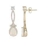 Orecchini in oro con Opale di Welo (de Melo Gold)