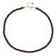 Collana in argento con Granato Mozambico