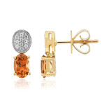 Tepetate-Topas-Goldohrringe