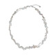 Collier en argent et Perle Keshi (TPC)