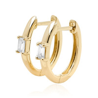 Boucles d'oreilles en or et Diamant SI2 (G) (de Melo)