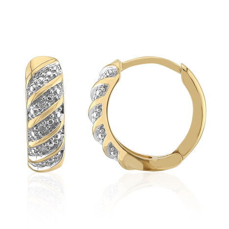 I3 (I) Diamant-Silberohrringe