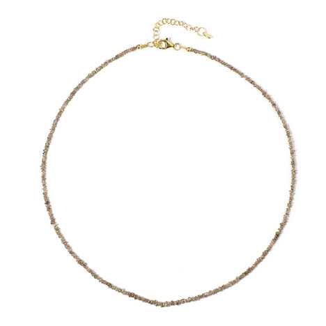 Collana in argento con Diamante Champagne