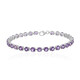 Amethyst-Silberarmband