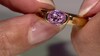 Zilveren ring met een kunziet