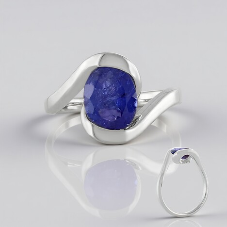 Anello in argento con Tanzanite (de Melo)