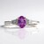 Anello in oro con Zaffiro Rosa (CIRARI)