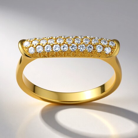 Anello in oro con Diamante SI2 (H)