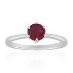 Bague en argent et Rubis de Bemainty