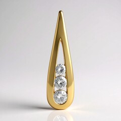 Ciondolo in oro con Diamante SI1 (G) (Annette)