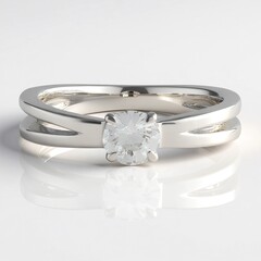 Anello in argento con Zircone