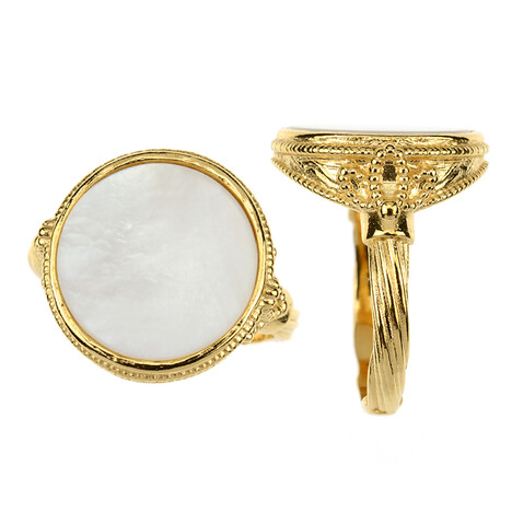 Bague en argent et Nacre (dagen)