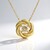 Collier en or et Diamant champagne I1 (Ornaments by de Melo)