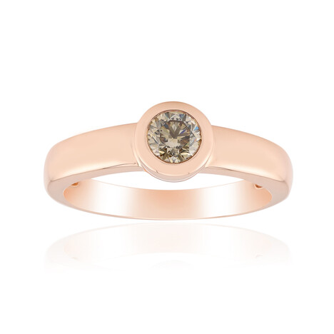 Anello in oro con Diamante Rose de France VS1 di Argyle (Annette)
