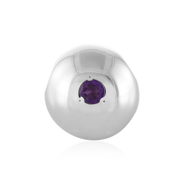 Ciondolo in argento con Ametista (MONOSONO COLLECTION)
