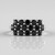 Anello in argento con Spinello Nero