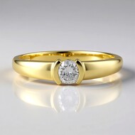 Anillo en oro con Diamante SI2 (H)