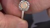 Anillo en plata con Ópalo de Welo