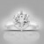 Anello in argento con Topazio Bianco