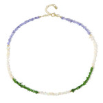 Collana in argento con Tanzanite