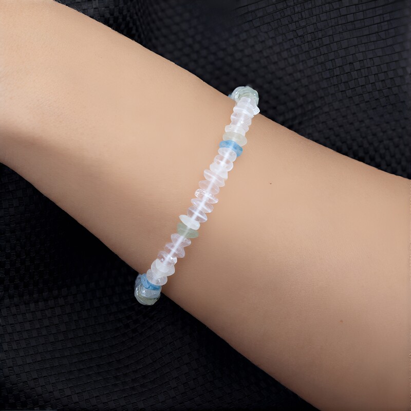 Aquamarin-Armbänder