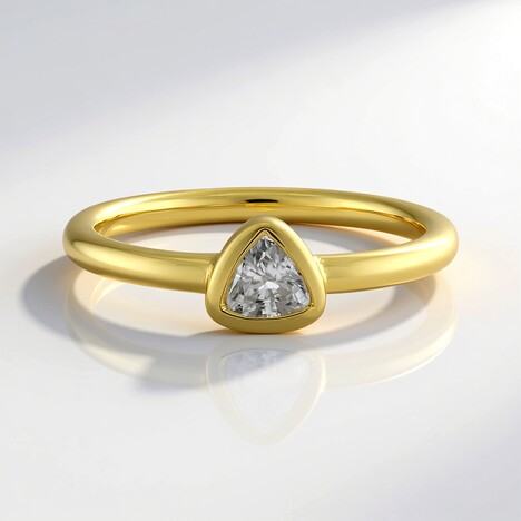 Anello in argento con Zircone