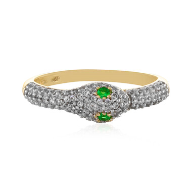 Tsavorit-Goldring (Adela Gold)