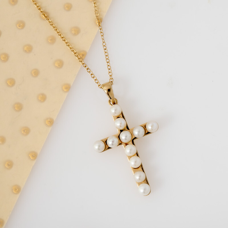 Collar en plata con Perla Freshwater