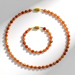 Parure in argento con Pietra del Sole