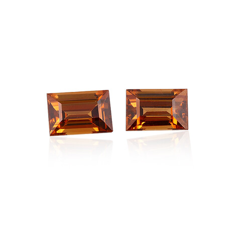 Gemma con Zircone Cognac 3,04 ct