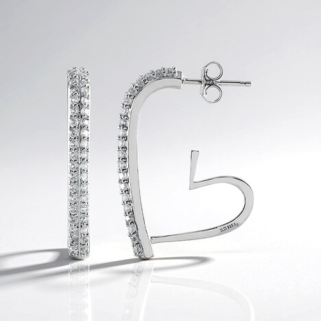 Orecchini in argento con Zircone