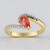 Anello in oro con Vayrynenite