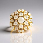Anello in argento con Opale di Welo