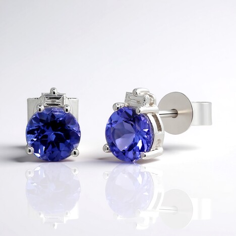 Orecchini in oro con Tanzanite AAA (CIRARI)