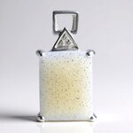Ciondolo in argento con Agata Glitter