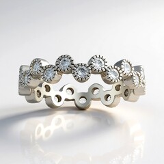 Anello in argento con Zircone